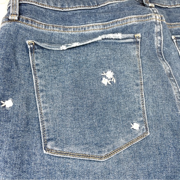 Abercrombie & Fitch High Rise Embroidered Jeans Sz 33/16 L - Picture 11 of 14